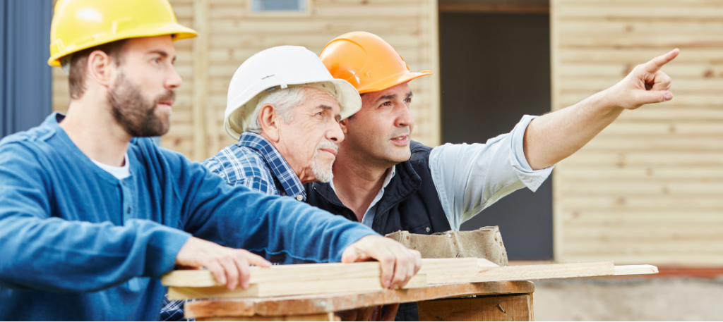 Beratung der Handwerker im Holzbau vor Ort