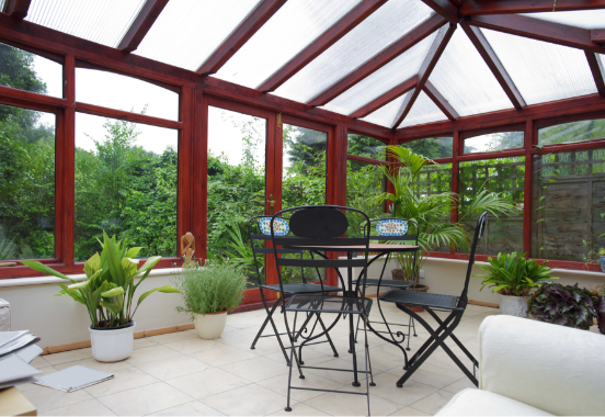 Wintergarten aus Sicht-Abbund-PLUS