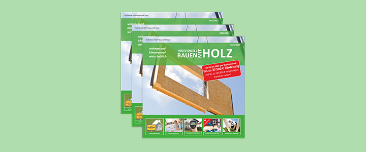 Broschüre Download Initiative Wohnbau mit Holz