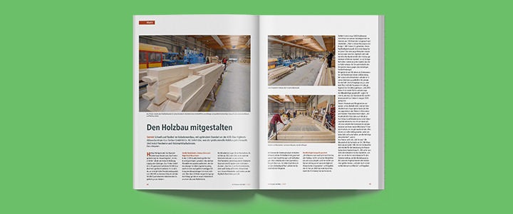 Magazin Bauen mit Holz
