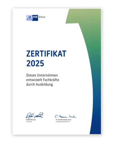 ECC-TIMBER IHK-Zertifikat Ausbildung